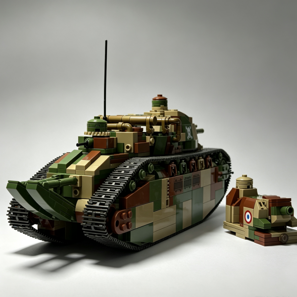 Char 2C | 1600+ Teile