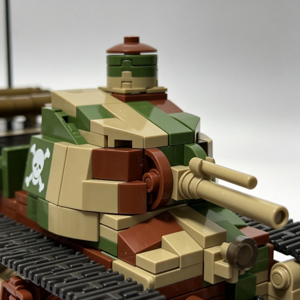 Char 2C | Plus de 1600 pièces