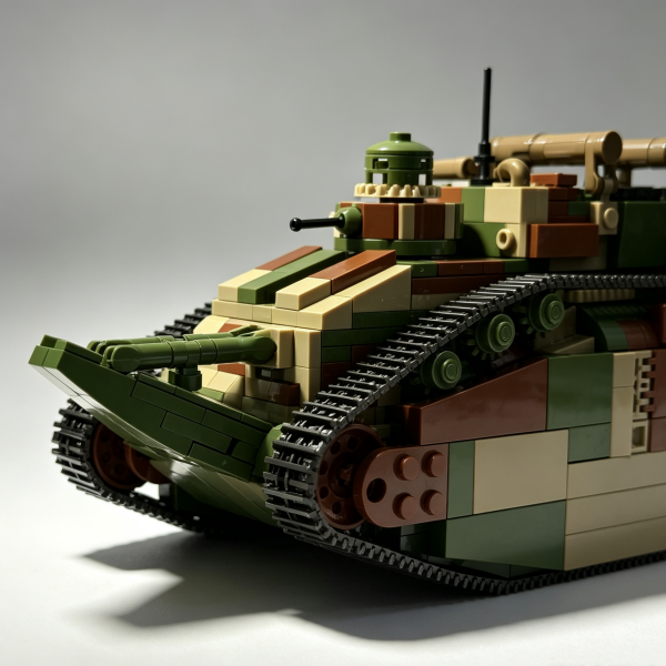 Char 2C | Plus de 1600 pièces