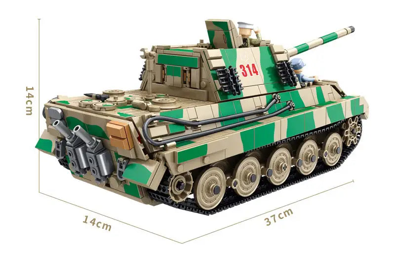Jagdtiger | 1967+ Pieces