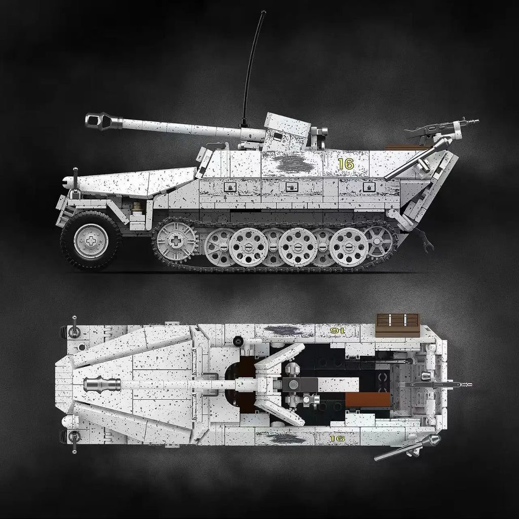 Sd.Kfz.251 (QuanGuan) | 1123+ Pieces