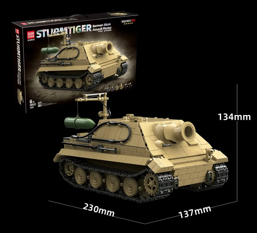 Sturmtiger | 1394+ Pieces