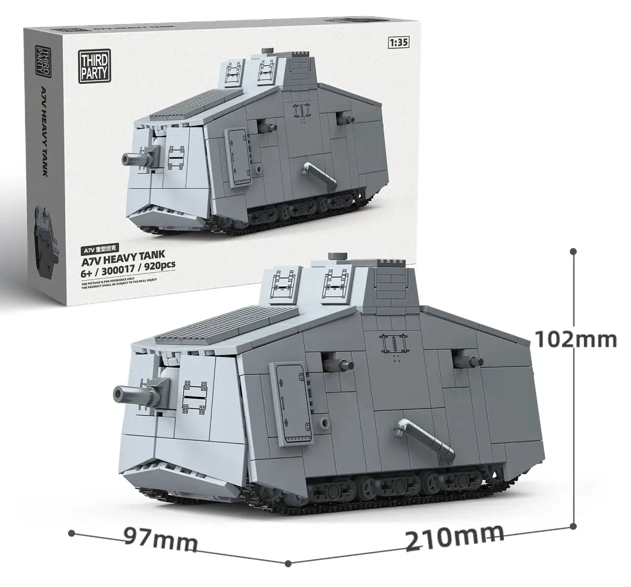 A7V | 940+ Pieces