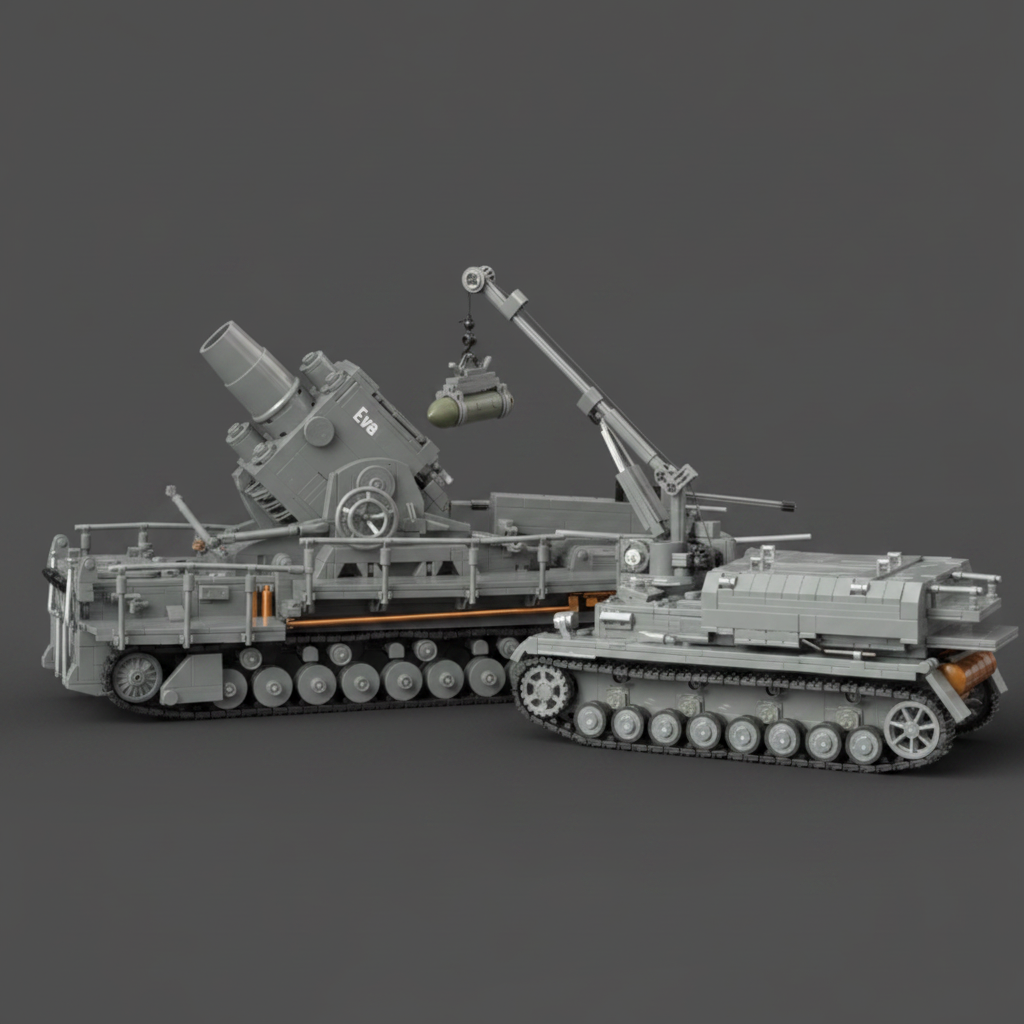 Karl-Gerät Real Model Reference