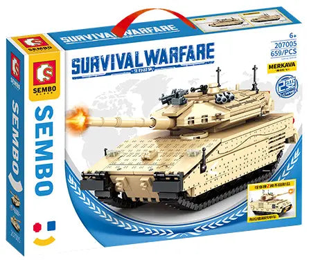 Merkava Mk.IV (SEMBO) | 659+ Pieces