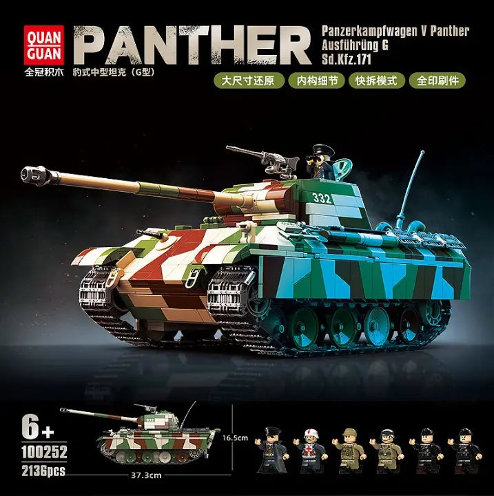 Panther G | 2136+ Pieces