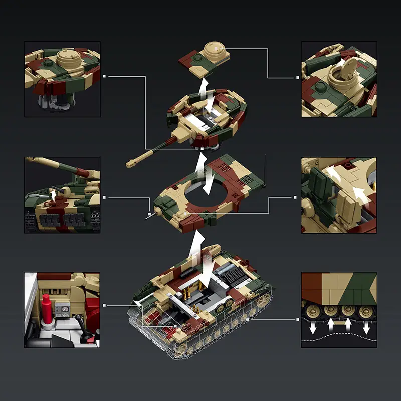 Panzer IV H | 1641+ Pieces