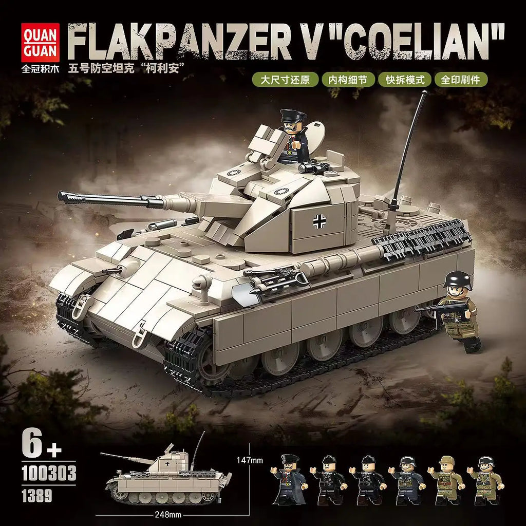 Flakpanzer V 'Corlian' | 1389+ Pieces