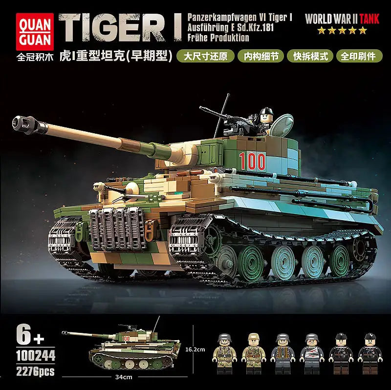 Tiger I Early | 2276+ Pieces