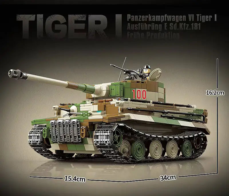 Tiger I Early | 2276+ Pieces