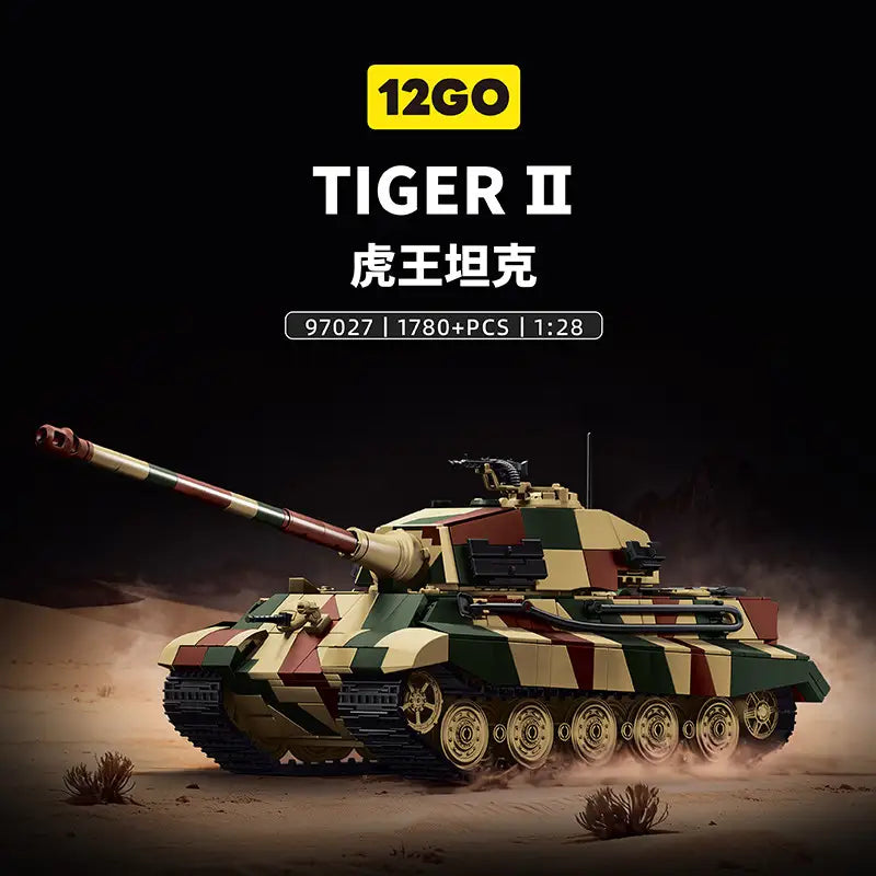 Tiger II | 1780+ Pieces